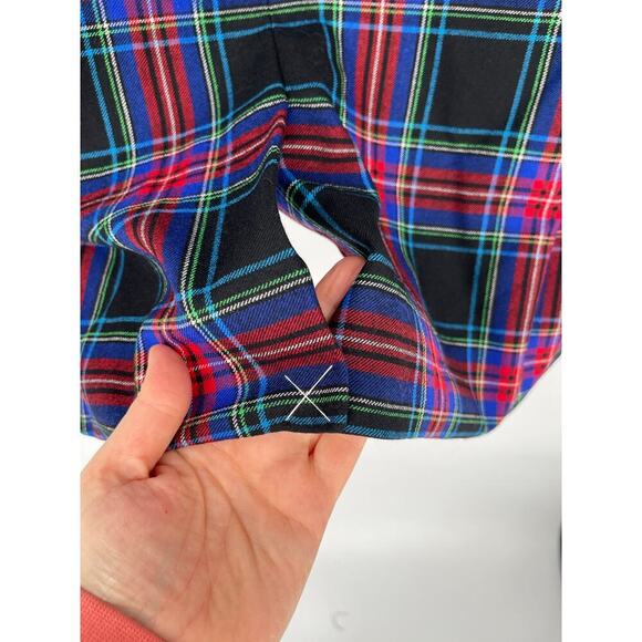 NWT J. Crew Black Red Blue Nipped in Blazer in Stewart Tartan Plaid size 2 - Picture 9 of 13